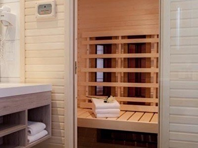 Infrared Sauna at Hotelroom | Hotel Asteria Venray | Rooms & Suites