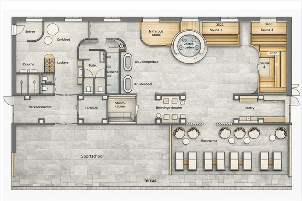 Wellness environment Limburg 