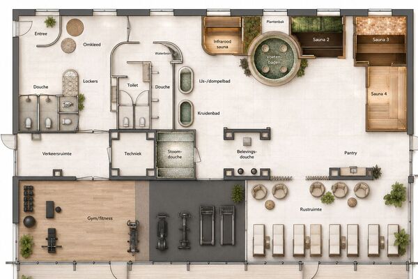 Wellness environment Limburg 